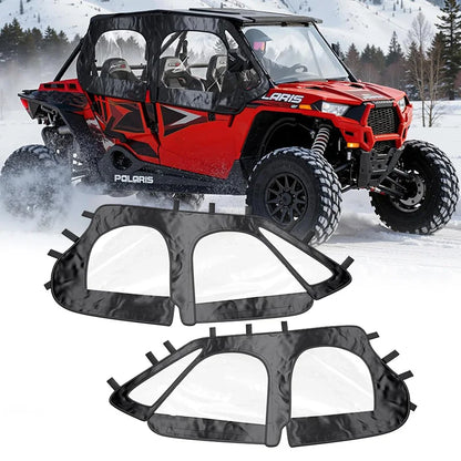 Soft Upper Door Kit with Side Windows, 4-Door for Polaris RZR XP 1000 (2014–2023)