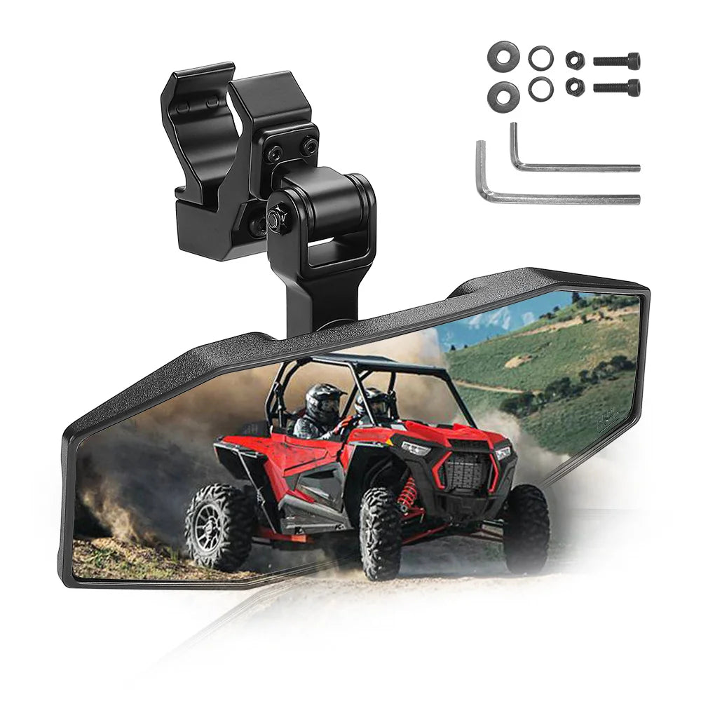 Aluminum Center Rearview Mirror for UTV & SXS