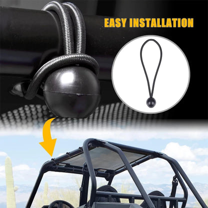 Heavy-Duty Mesh Sunshade Top with UV Protection for Polaris RZR Pro XP (2020–2022)