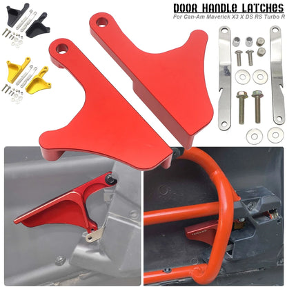 Billet Aluminum Door Handle Latch Set for Can-Am Maverick X3 (2017–2020)