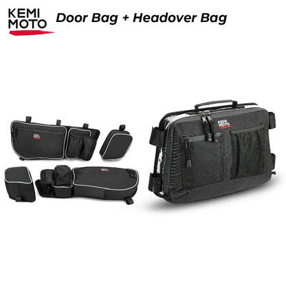 Door Bags with Knee Pads + Overhead Bag Set for Can-Am Maverick X3 (2017–2026)