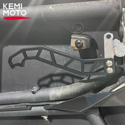 Stainless Steel Door Handle Latches, Black for Can-Am Maverick X3 (2017–2025)
