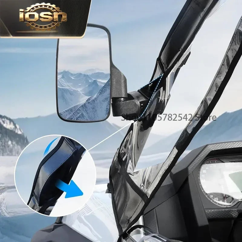 Soft Upper Doors with Upgraded Zippers, 2-Seat for Polaris RZR XP 1000 (2014–2023)