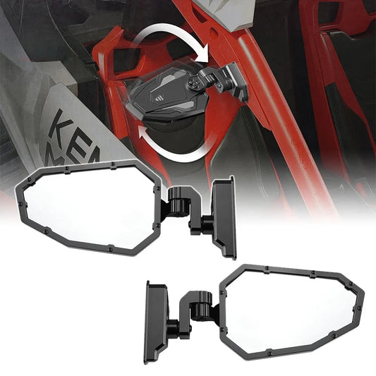 Aluminum Side Rear View Mirrors for Can-Am Maverick X3 (2017–2025)