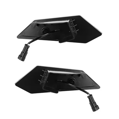 Clear LED Rear Side Marker Lights for Polaris RZR Pro XP (2020–2024)