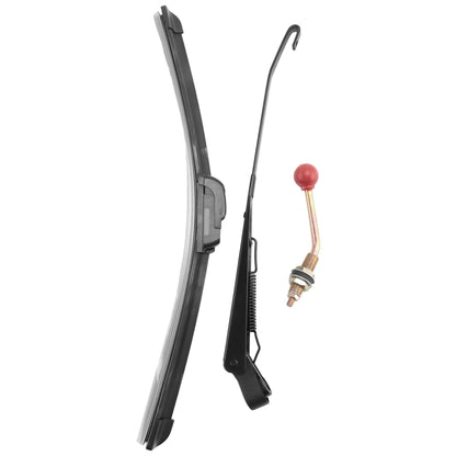 Manual Windshield Wiper Kit, 15.7-Inch for UTV & SXS