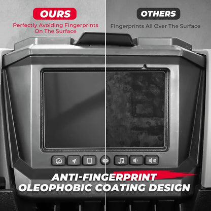 7-Inch Tempered Glass Display Screen Protector for Polaris RZR Pro XP, RZR Pro R & More