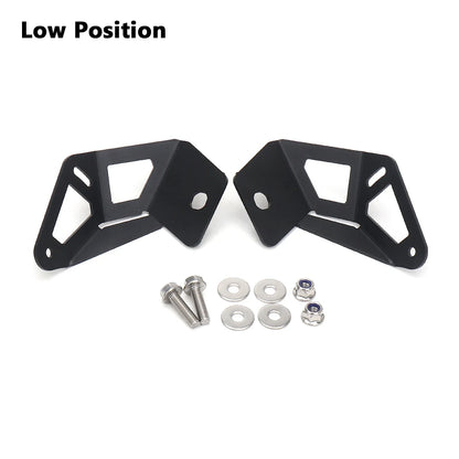 High and Low Position Headlight Mounting Bracket Kit for Can-Am Maverick R (2024–2025)