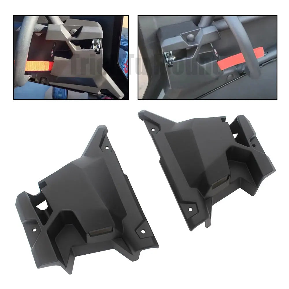 Rear Door Latch Cover Guards (Pair) for Can-Am Maverick X3 (2017–2022)