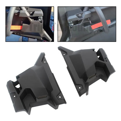 Rear Door Latch Cover Guards (Pair) for Can-Am Maverick X3 (2017–2022)
