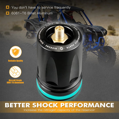 Nitrogen Shock Reservoir Replacement End Caps for UTV & SXS