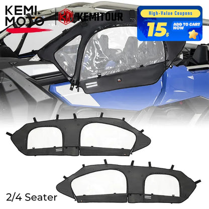 Soft Upper Door Set Kit, 2- and 4-Seat for Can-Am Maverick X3 (2017–2026)