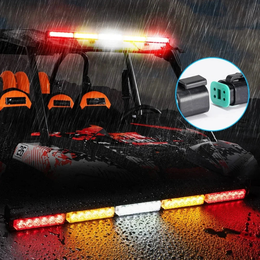 Rear Chase Light Bar with 5 Lighting Modes for UTV & SXS