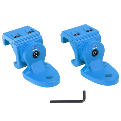 KEMIMOTO Pro-Fit Cage Whip Light Flag Bracket for Polaris Ranger XP 1000, Ranger 1000 & More