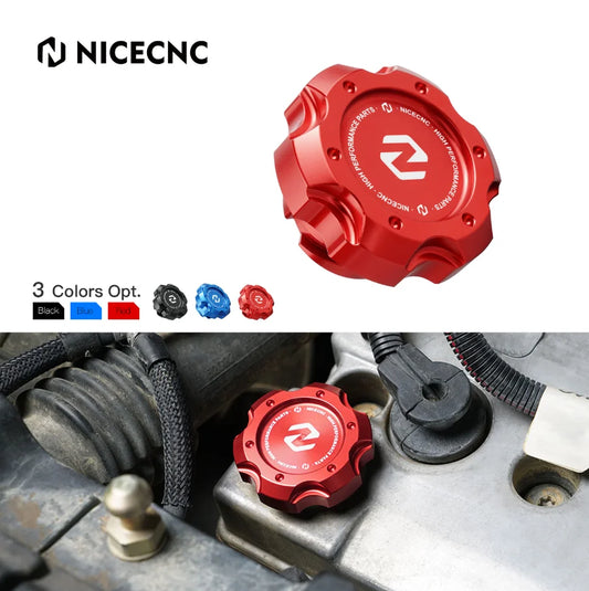 NICECNC Billet Aluminum Oil Fill Cap for Polaris RZR XP 1000, RZR XP Turbo & More