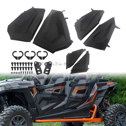 Front and Rear Lower Half Door Insert Kit for Polaris RZR XP 1000, RZR 900 & RZR XP Turbo