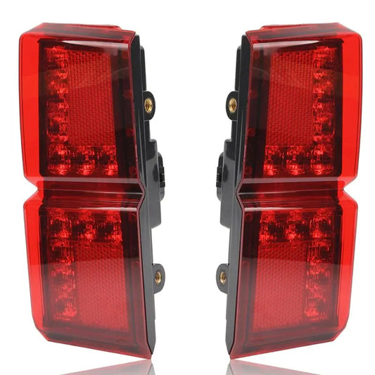 12V LED Taillights with Brake and Turn Signal for Polaris Ranger XP 1000 (2017–2025)