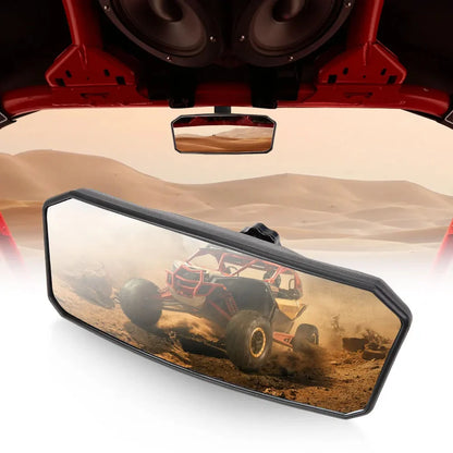 Convex Wide-Angle Center Mirror, Black for Can-Am Maverick X3, Maverick Sport & Maverick Trail
