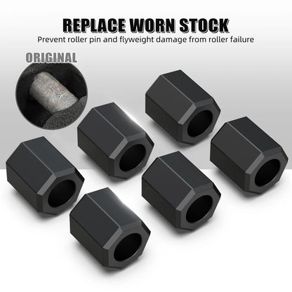 NICECNC 6-Piece Clutch Thrust Roller Set for Can-Am Maverick X3, Maverick Trail & Commander