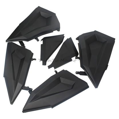 Front and Rear Lower Half Door Insert Kit for Polaris RZR XP 1000, RZR 900 & RZR XP Turbo