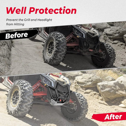 Heavy-Duty Front Winch Bumper, OEM-Style for Can-Am Maverick X3 (2017–2025)