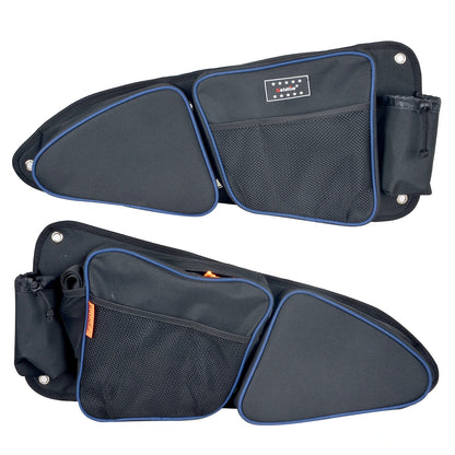 Waterproof Front Door Storage Bags with Knee Pads for Polaris RZR XP 1000, RZR XP Turbo & RZR 900
