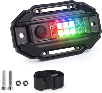 RGB Strobe Roll Bar LED Interior Map Light for UTV & SXS