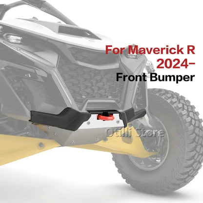 Front Chassis Guard Bumper with Skid Plate for Can-Am Maverick R (2024–2026)