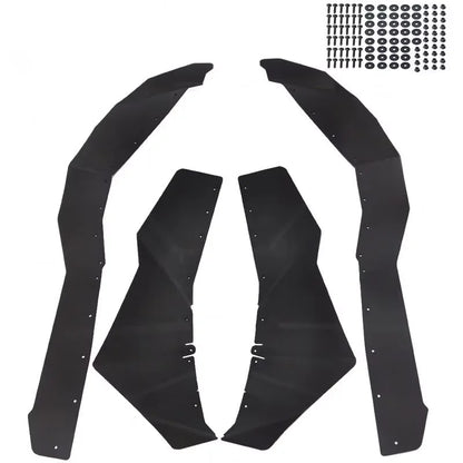 Extended Mud Flaps and Fender Flares (4-Piece) for Can-Am Maverick X3 (2017–2026)