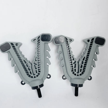 Rubber-Coated Gun Rack for UTV & SXS