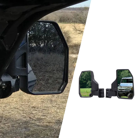 Foldable Adjustable Side Mirrors (Pair) for Polaris RZR XP Turbo, RZR Pro XP & RZR 900