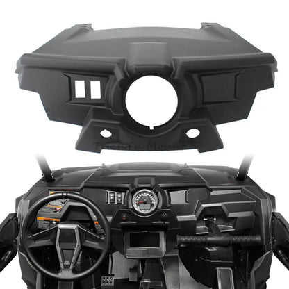 Front Upper Dash Console Cover, Matte Black for Polaris RZR 900, RZR XP Turbo & RZR XP 1000