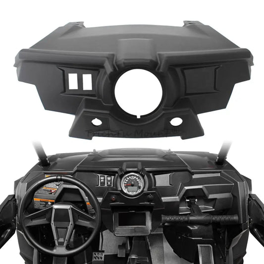 Front Upper Dash Console Cover, Matte Black for Polaris RZR 900, RZR XP Turbo & RZR XP 1000