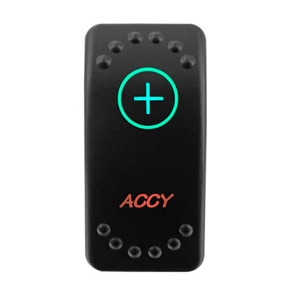 4x4/2x4 Rocker Switch, Red & Green LED for UTV & SXS