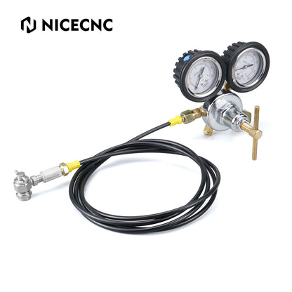 Shock Nitrogen Regulator Fill Tool Kit, 3500 PSI for UTV & SXS