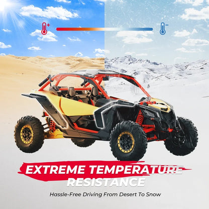 8.9-Inch Widened Front and Rear Fender Flares for Can-Am Maverick X3 (2017–2026)