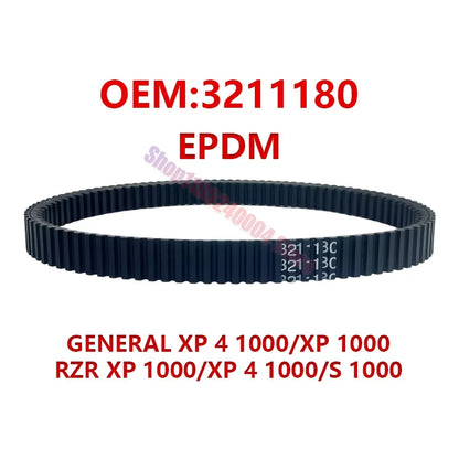 EPDM Rubber CVT Drive Belt Replacement for Polaris RZR XP 1000 & General