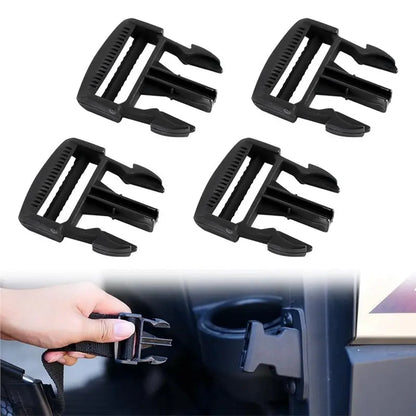 Side Safety Net Buckle Clips (4-Pack) for Polaris Ranger XP 1000, Ranger XP 900 & More