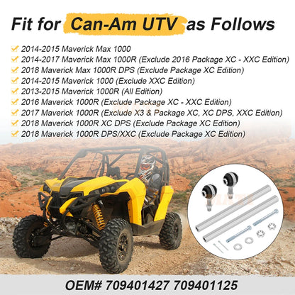 Heavy-Duty Tie Rod and End Kit for Can-Am Maverick 1000R (2014–2017)
