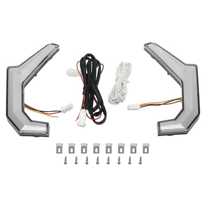 Front LED Fang Accent Lights with DRL and Turn Signals for Polaris RZR XP 1000 & RZR 900