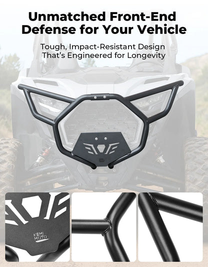 KEMIMOTO Rust-Resistant Front Bumper for Polaris RZR Pro XP & RZR Pro R