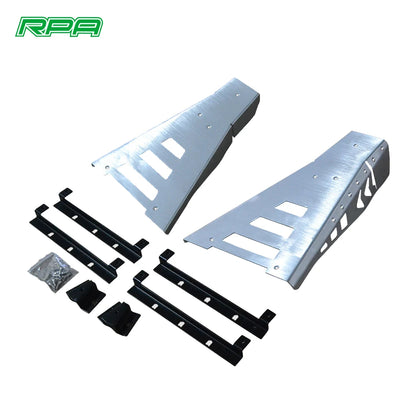 Front A-Arm Guard Skid Plates for Polaris RZR XP 1000 (2014–2023)