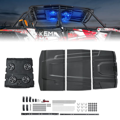 KEMIMOTO Bluetooth Audio Roof Top, IP66 Waterproof for Polaris RZR XP 1000, RZR XP Turbo & RZR 900