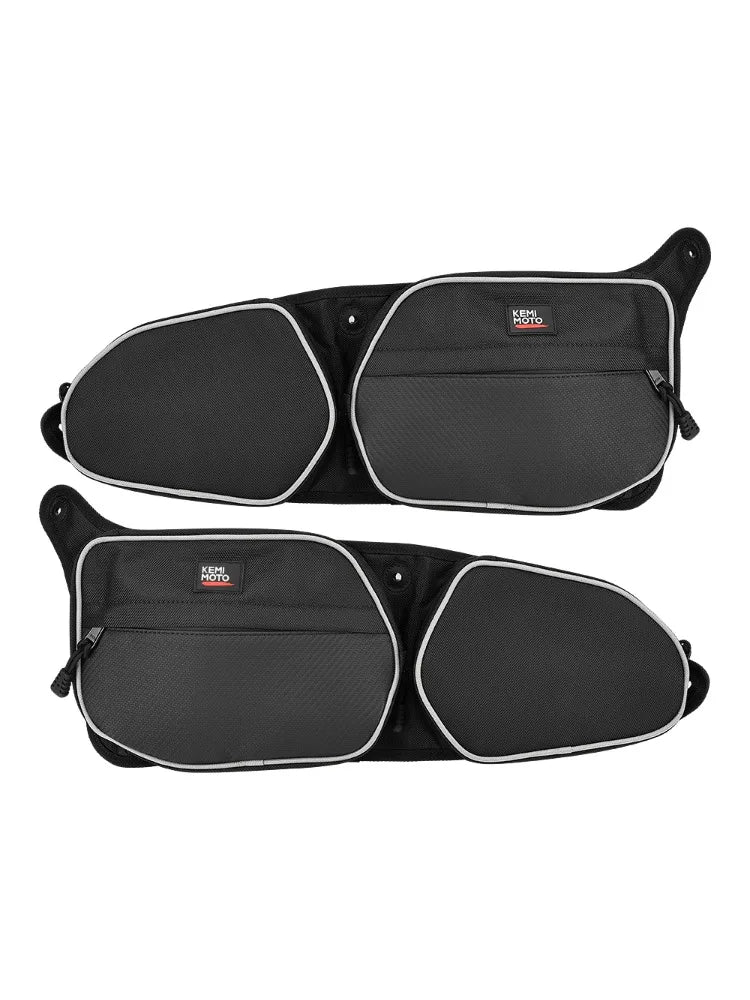 KEMIMOTO 1680D Front Door Knee Pad Storage Bags for Polaris RZR Trail & RZR 900