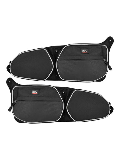 KEMIMOTO 1680D Front Door Knee Pad Storage Bags for Polaris RZR Trail & RZR 900