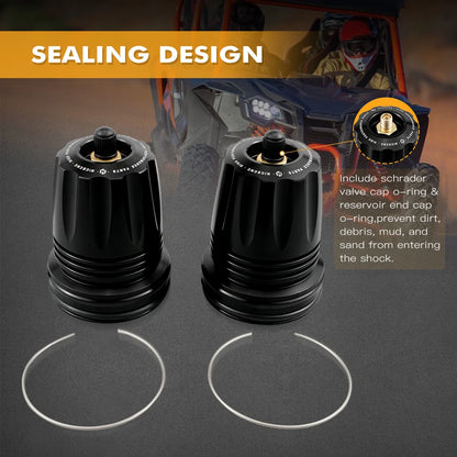 Rear Shock Nitrogen Reservoir End Cap for FOX 2.5-Inch for UTV & SXS
