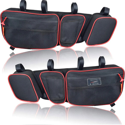 Front Upper and Rear Door Storage Bag Set for Can-Am Maverick X3 (2017–2021)