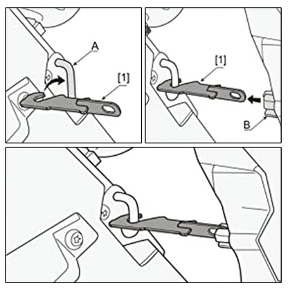 3.5-Inch Door Latch Extenders for Polaris RZR XP 1000, RZR XP Turbo & RZR 900