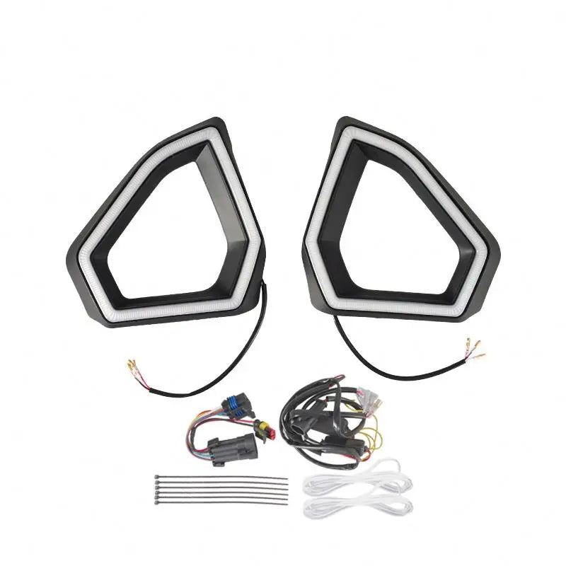 Front LED Grille Accent Light with Turn Signals for Polaris Ranger XD 1500 (2024)