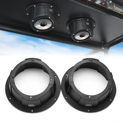 Angled 6.5-Inch Speaker Enclosure Pods for UTV & SXS